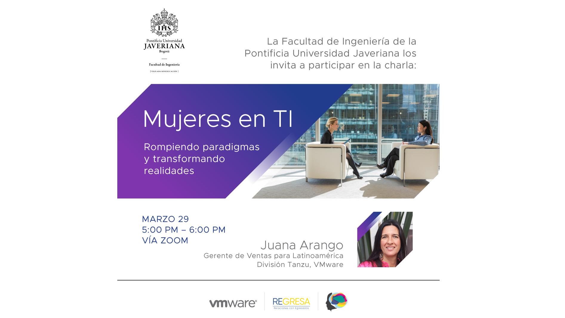 “Mujeres en TI: rompiendo paradigmas y transformando realidades”