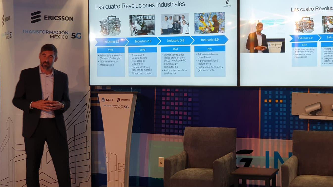 Presentación de Fernán Izquierdo, VP de Desarrollo de Negocios y Ventas para Empresa de Ericsson