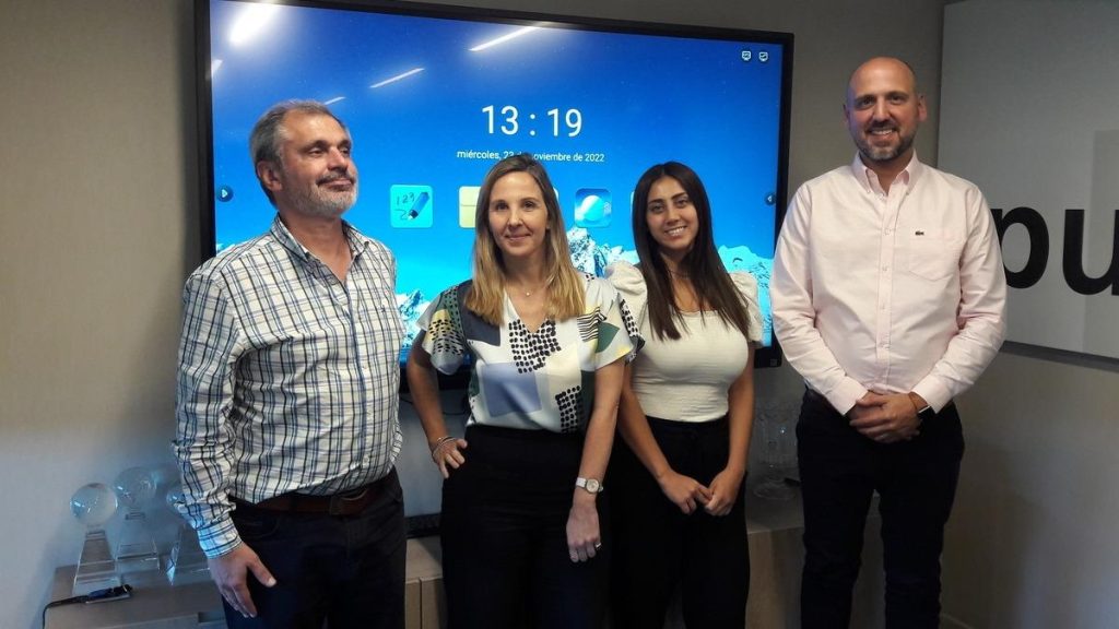Matias Eillman, Director Comercial / Sol Rodríguez, especialista en Marketing / Mariela Gregorio Responsable de Marketing & Comunicaciones / Ricardo Gomez, especialista de Communication Services