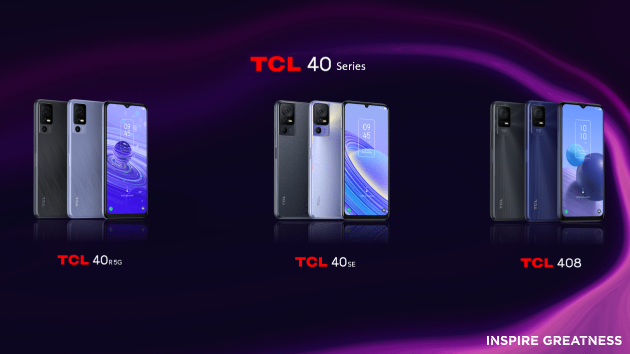 TCL 40 XE 5G y TCL 40 X 5G se benefician del nuevo software de mejora de pantalla NXTURBO de TCL.