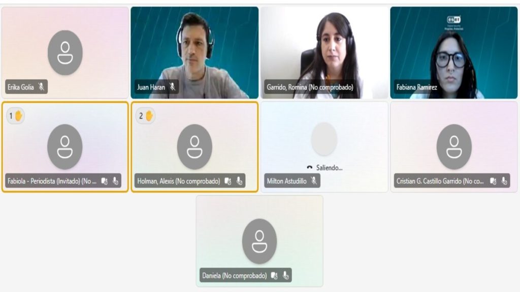 Moderación: Juan Harán, Manager of Corporate Communications ESET Latinoamérica. Fabiana Ramirez, Security Researcher ESET Latinoamérica Romina Garrido, Directora de Protección de Datos. Prieto Abogados.