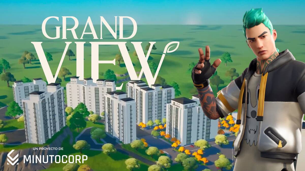 Minutocorp lanza en Fortnite un proyecto inmobiliario innovador