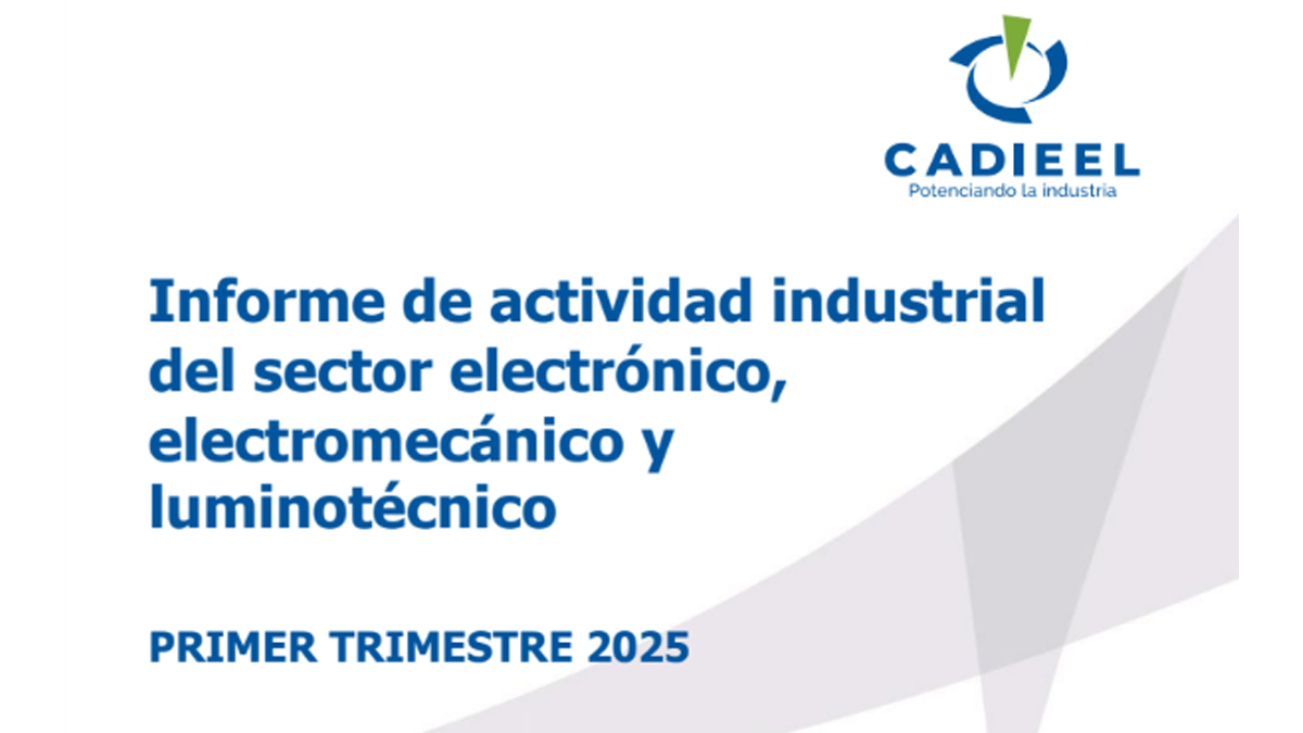 La Cámara Argentina de Industrias Electrónicas, Electromecánicas y Luminotécnicas (CADIEEL) presentó un informe sobre el relevamiento del desempeño de las empresas del sector en el último trimestre del 2024, y las proyecciones para el primer trimestre del 2025. 