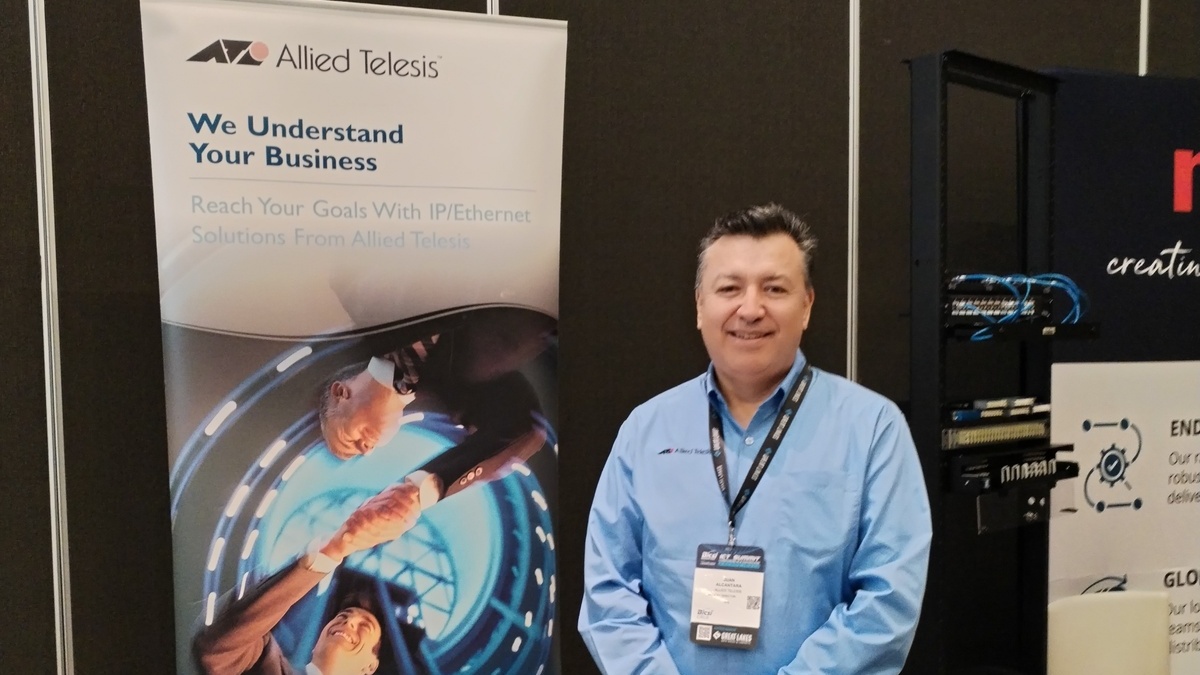 Juan Alcántara, Director comercial para México, Centroamérica y el Caribe de Allied Telesis