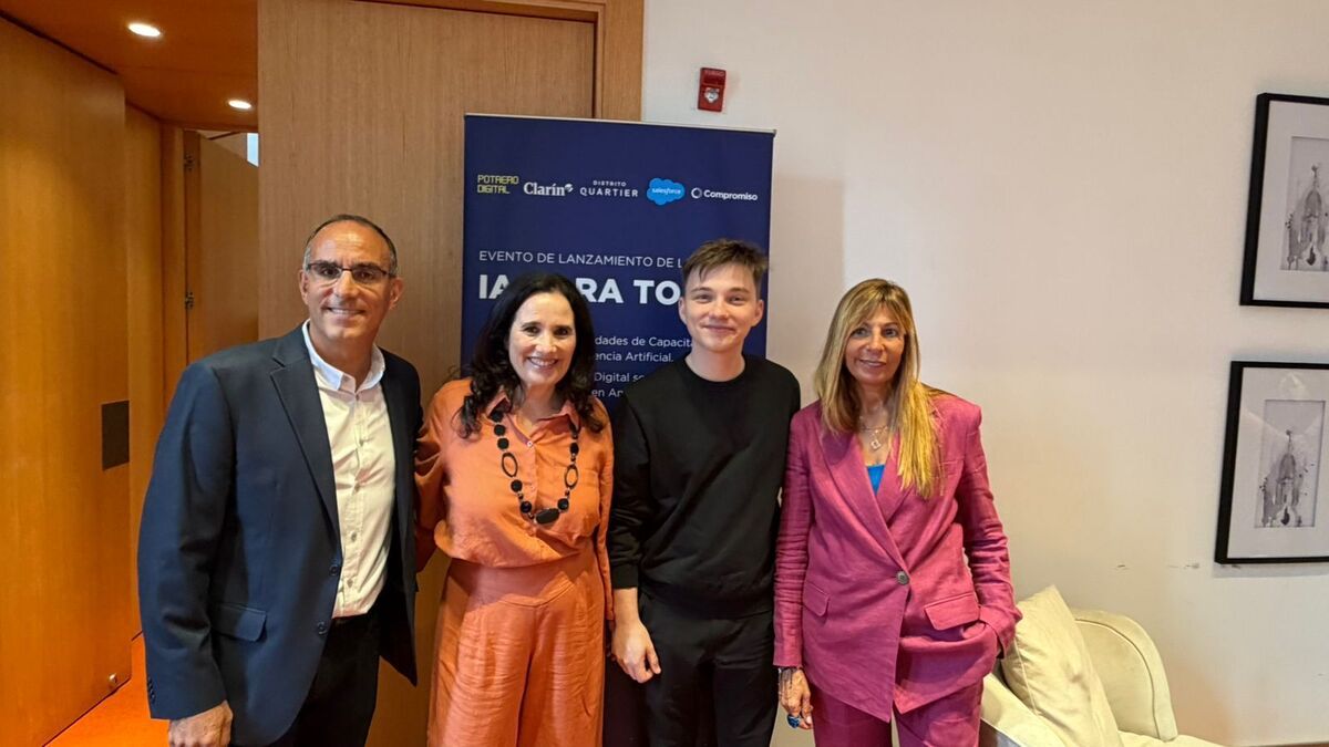 La alianza busca democratizar el acceso a la IA y preparar al talento argentino para los empleos del futuro.