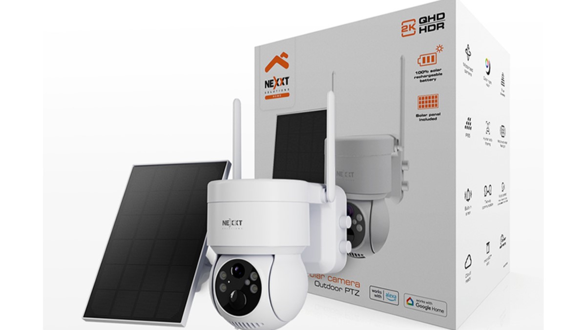 La empresa fabricante de soluciones de conectividad y domótica anunció el lanzamiento y la disponibilidad en Argentina de su nueva cámara PTZ con panel solar y conexión Wi-Fi para exteriores, una propuesta que combina tecnología de punta, autonomía energética y control inteligente desde el celular.