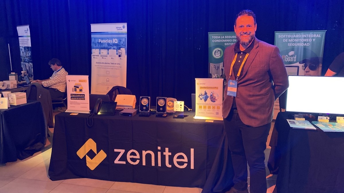 Sergio Mendes, gerente regional de ventas de Latinoamérica de Zenitel.