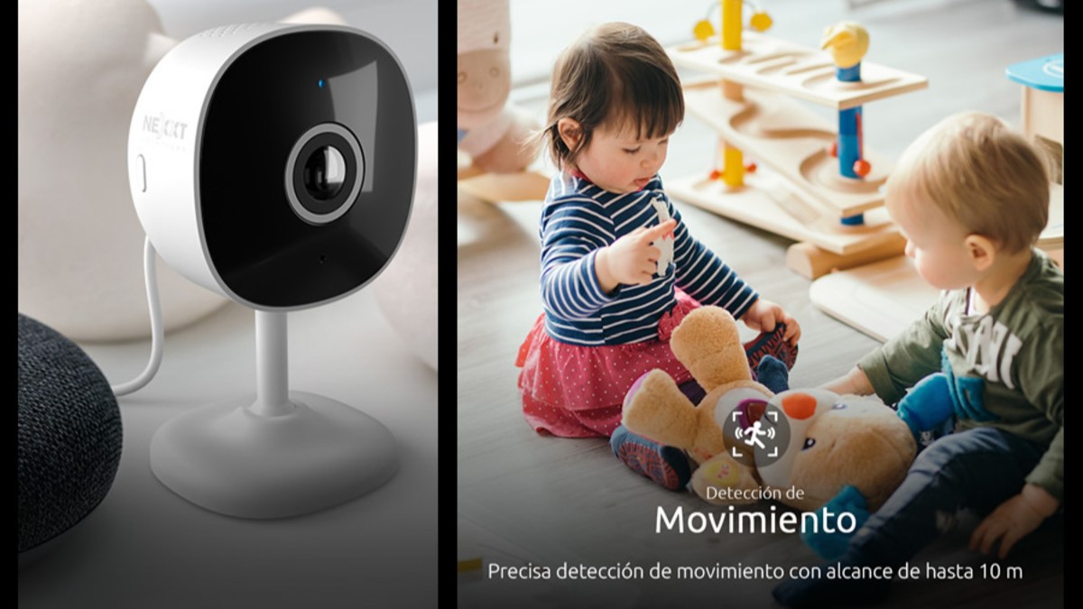 El fabricante de soluciones de hogar inteligente anunció la disponibilidad en Ecuador de su cámara para interior NHC-I710, dotada de visión nocturna, detección de movimiento y capaz de registrar y transmitir imágenes en definición 2K.