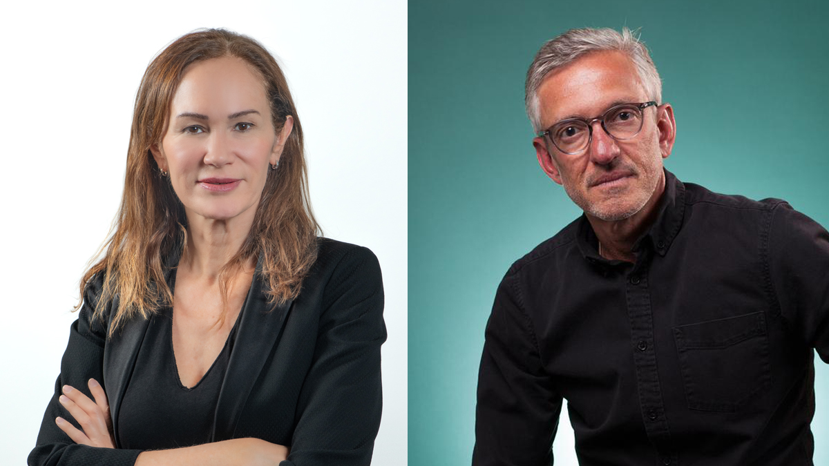 Carolina Losada, CEO de Licencias OnLine; y João Marques dos Santos, Head Ecosystem LATAM – Palo Alto Networks.