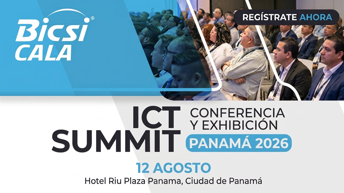 El próximo 12 de agosto, la Ciudad de Panamá reunirá a líderes y profesionales de las telecomunicaciones y las TIC para abordar los desafíos de la Inteligencia Artificial y el despliegue de redes sostenibles.